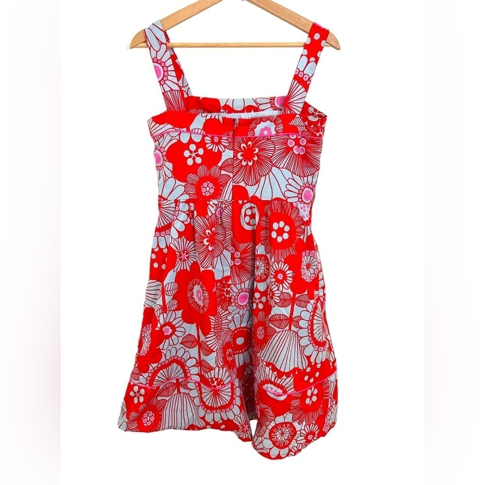 Marimekko floral knee length dress pockets - Picture 11 of 14